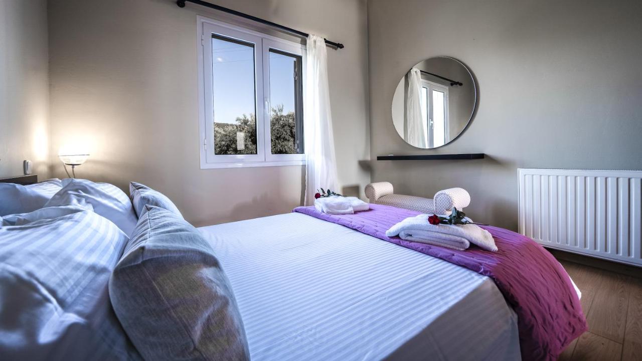 Petronila Luxury Villa With Heated Private Pool Kíssamos Dış mekan fotoğraf