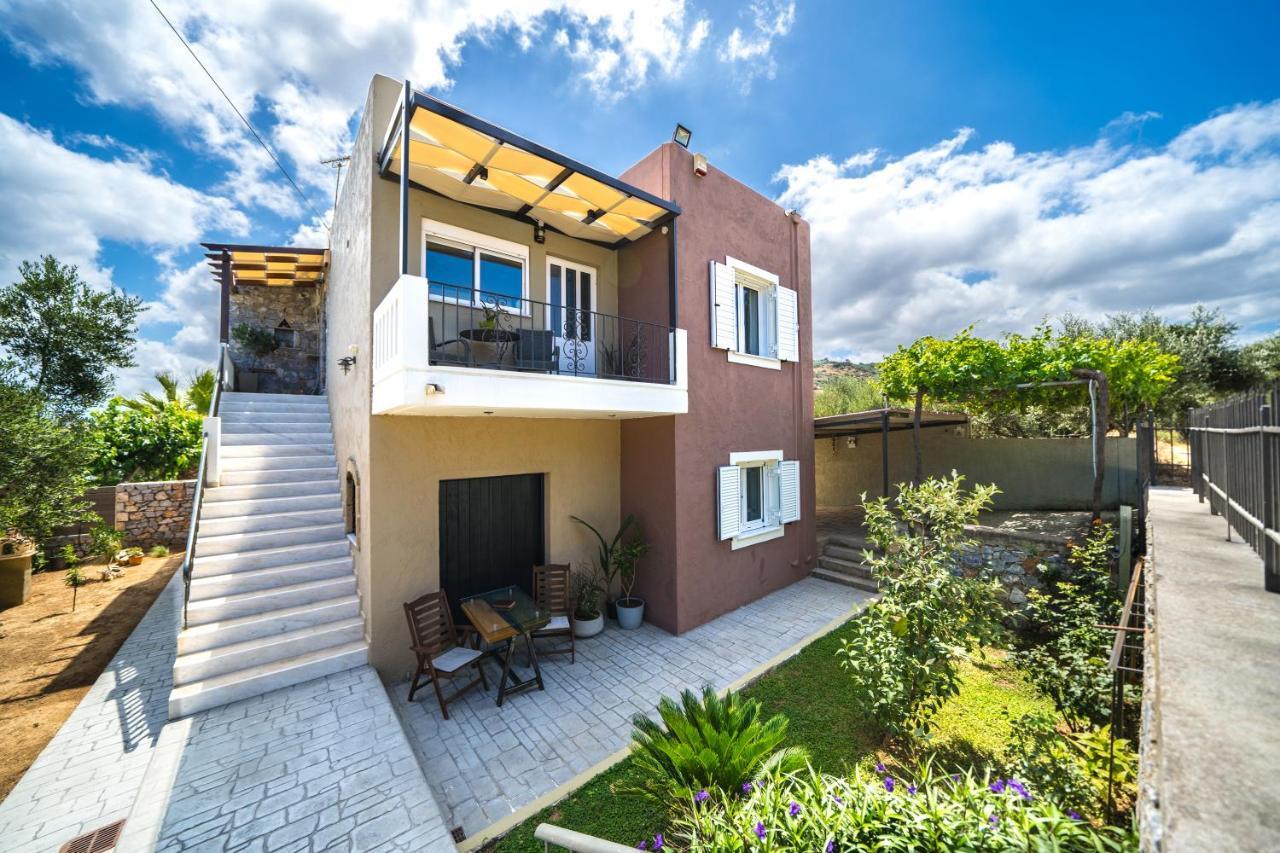 Petronila Luxury Villa With Heated Private Pool Kíssamos Dış mekan fotoğraf