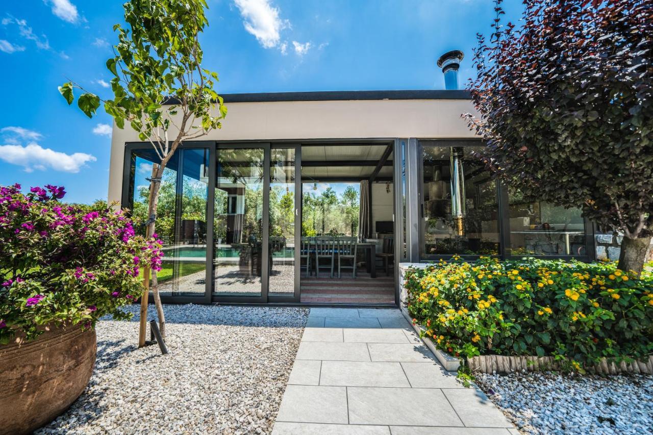 Petronila Luxury Villa With Heated Private Pool Kíssamos Dış mekan fotoğraf
