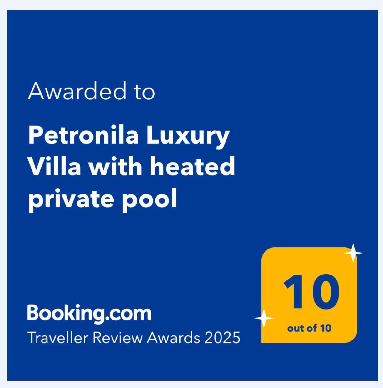Petronila Luxury Villa With Heated Private Pool Kíssamos Dış mekan fotoğraf